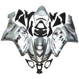 0246 Fairing Kawasaki Ninja Zx6R Zx-6R 07 08 2007 2008 Cowling West Silver